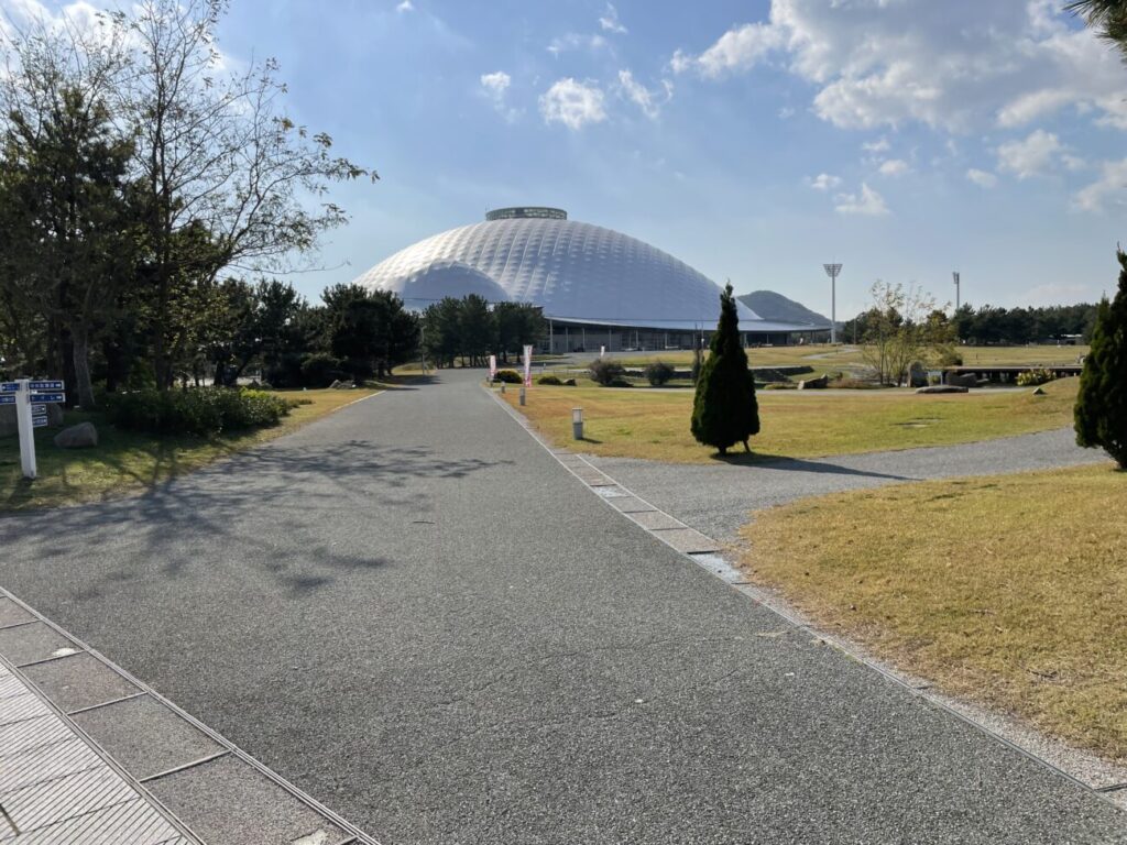 山口きらら博記念公園のドーム